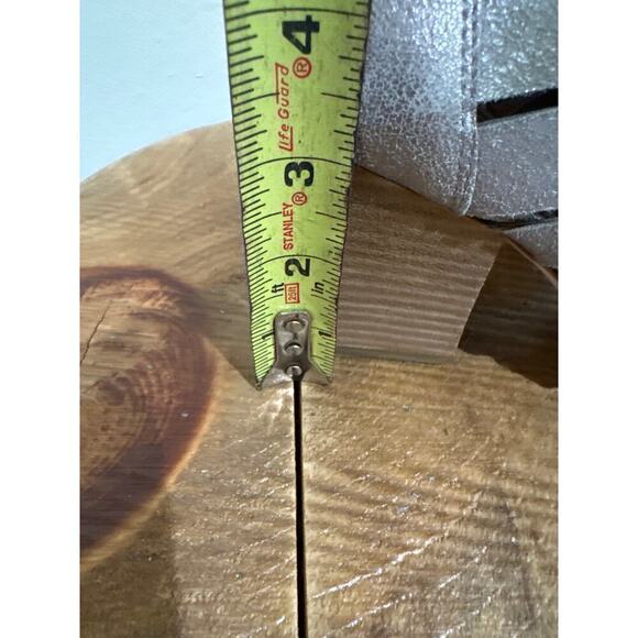 Donald Pliner Greece Leather Peep Toe Sandals size 8.5 - Picture 8 of 8